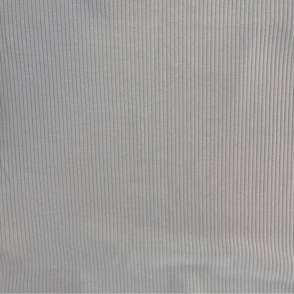 Old Navy Sweetheart Square Neck Shirt women size medium Nude Peach Ribbed - Picture 2 of 5